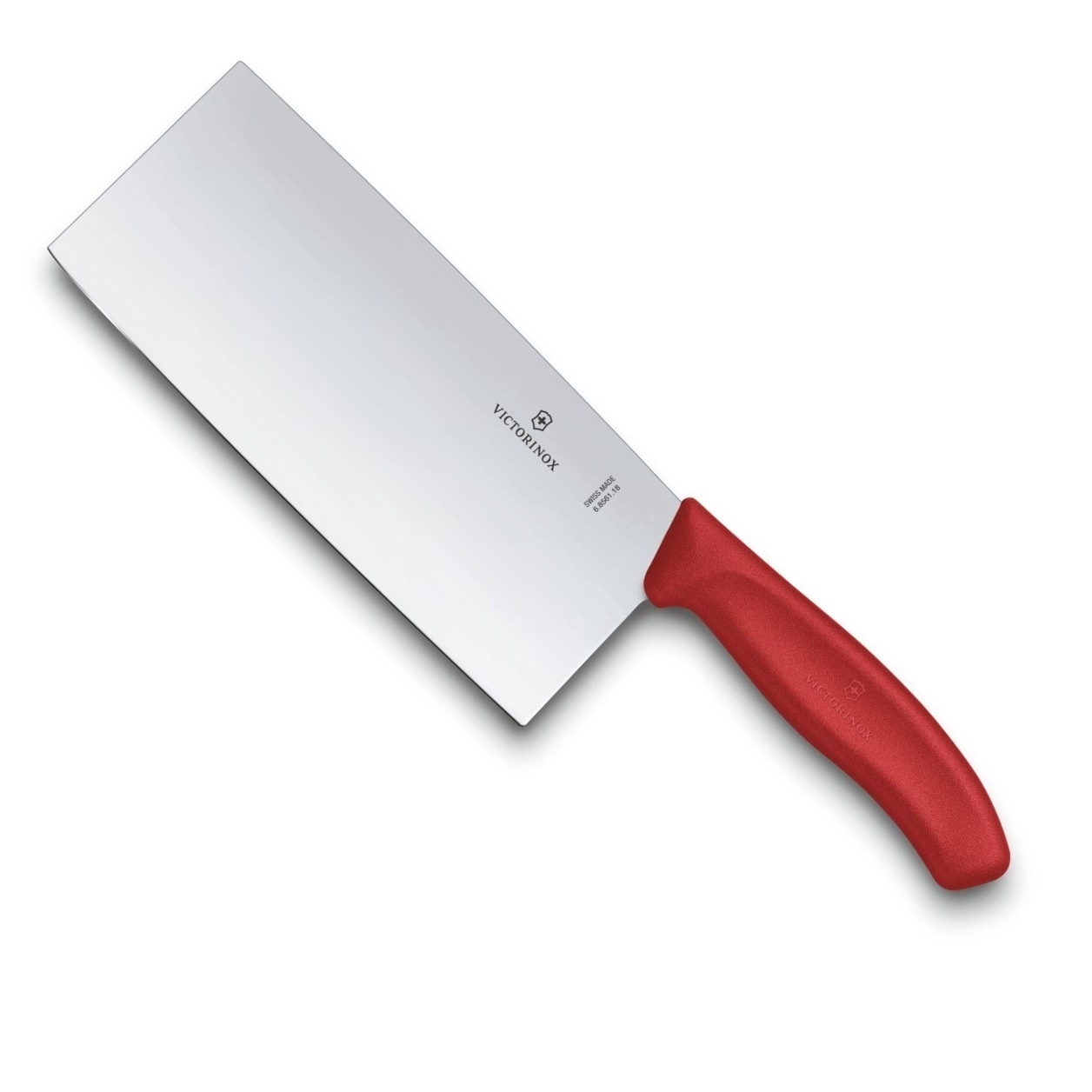Čínský kuchařský nůž SWISS CLASSIC 18 cm červený - Victorinox