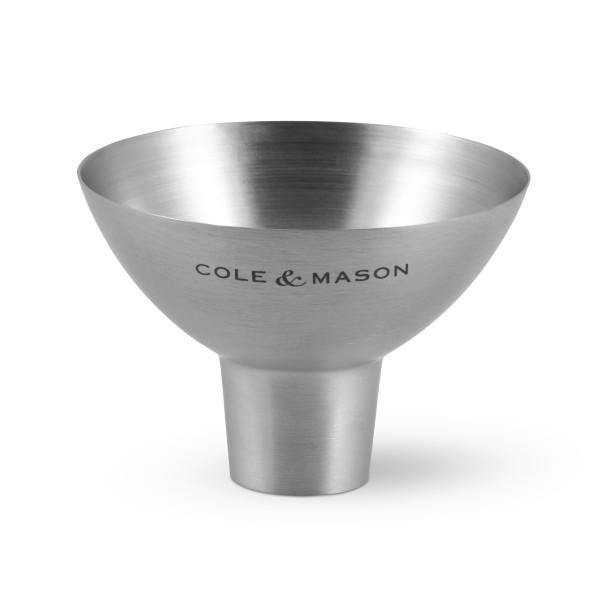 Trychtýř pro plnění mlýnků - COLE&MASON