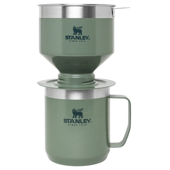 Set Camp mug + permanetní filtr dárkové balení, Hammertone zelená - STANLEY