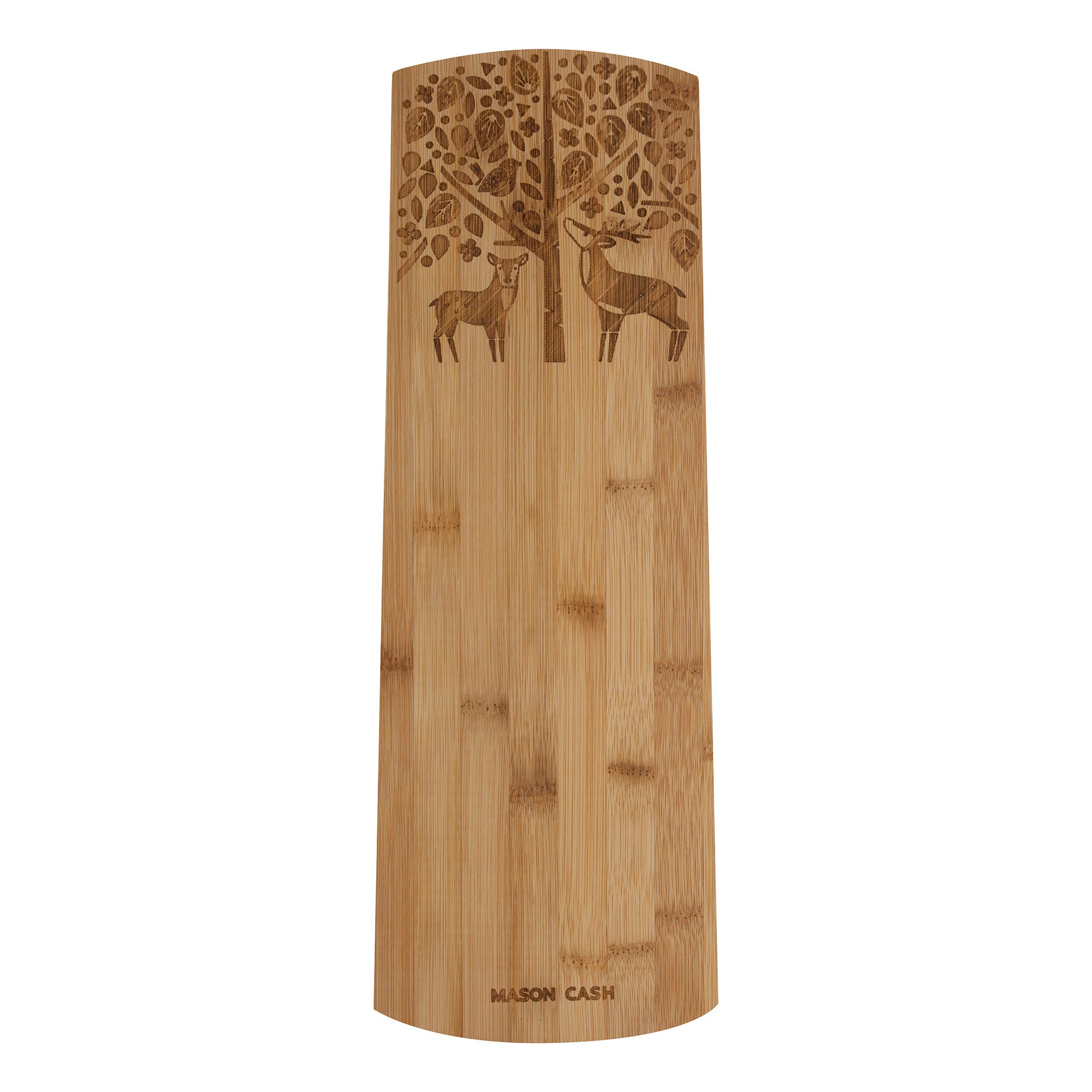 Servírovací prkénko IN THE FOREST bambus motiv jelen 45 x 16 cm - MASON CASH