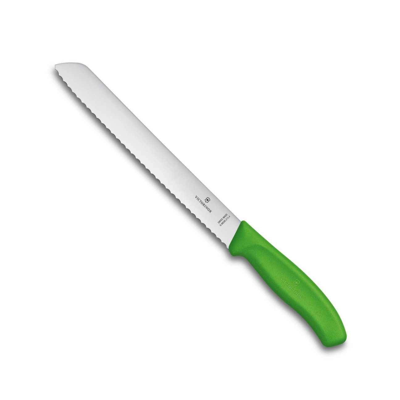 Nůž na chleba a pečivo SWISS CLASSIC 21 cm zelený - Victorinox