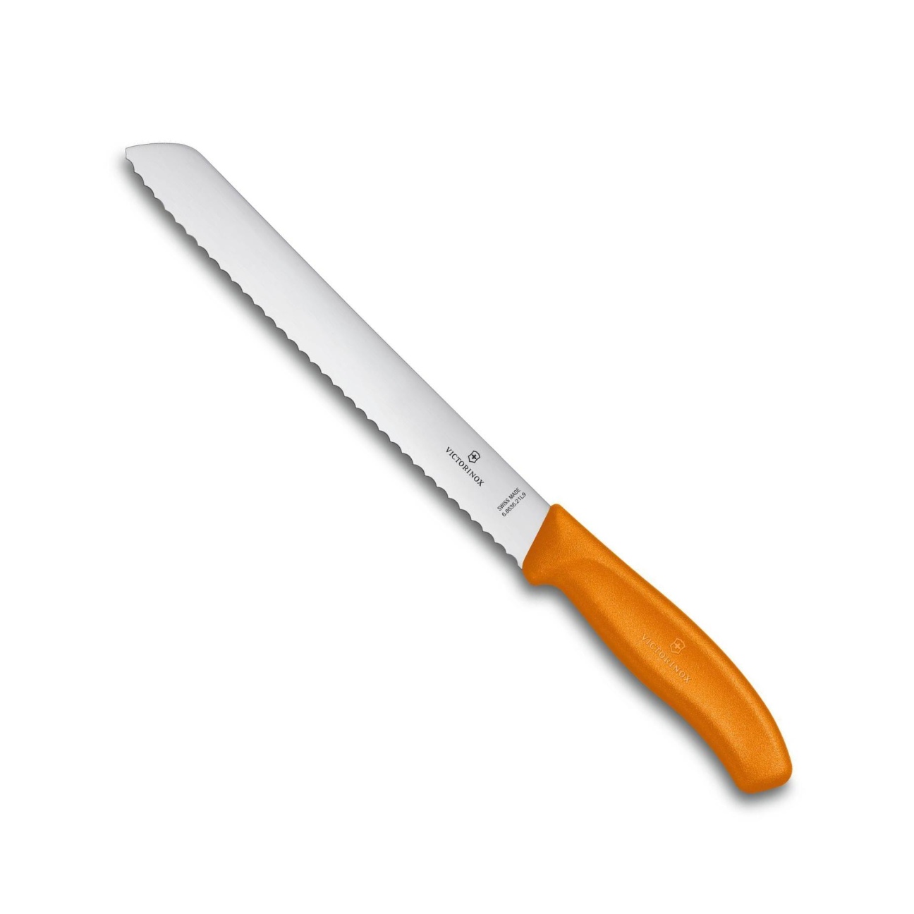 Nůž na chleba a pečivo SWISS CLASSIC 21 cm oranžový - Victorinox