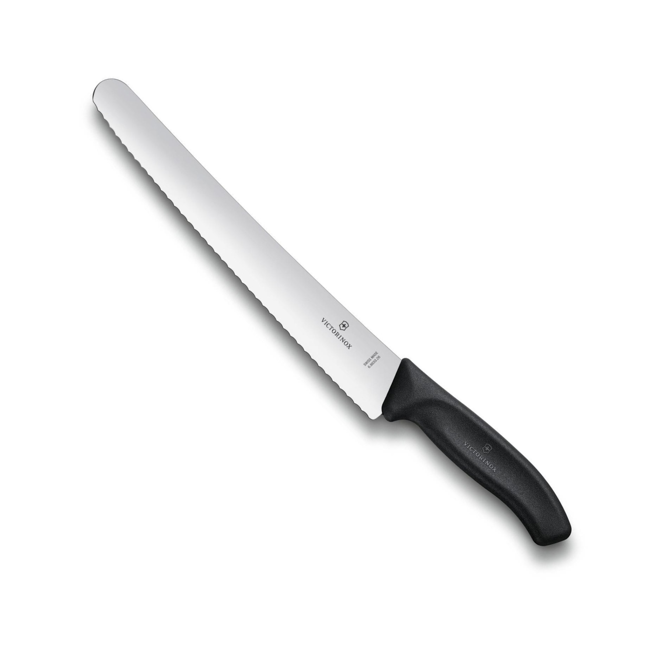 Nůž na chleba a pečivo SWISS CLASSIC 26 cm černý - Victorinox