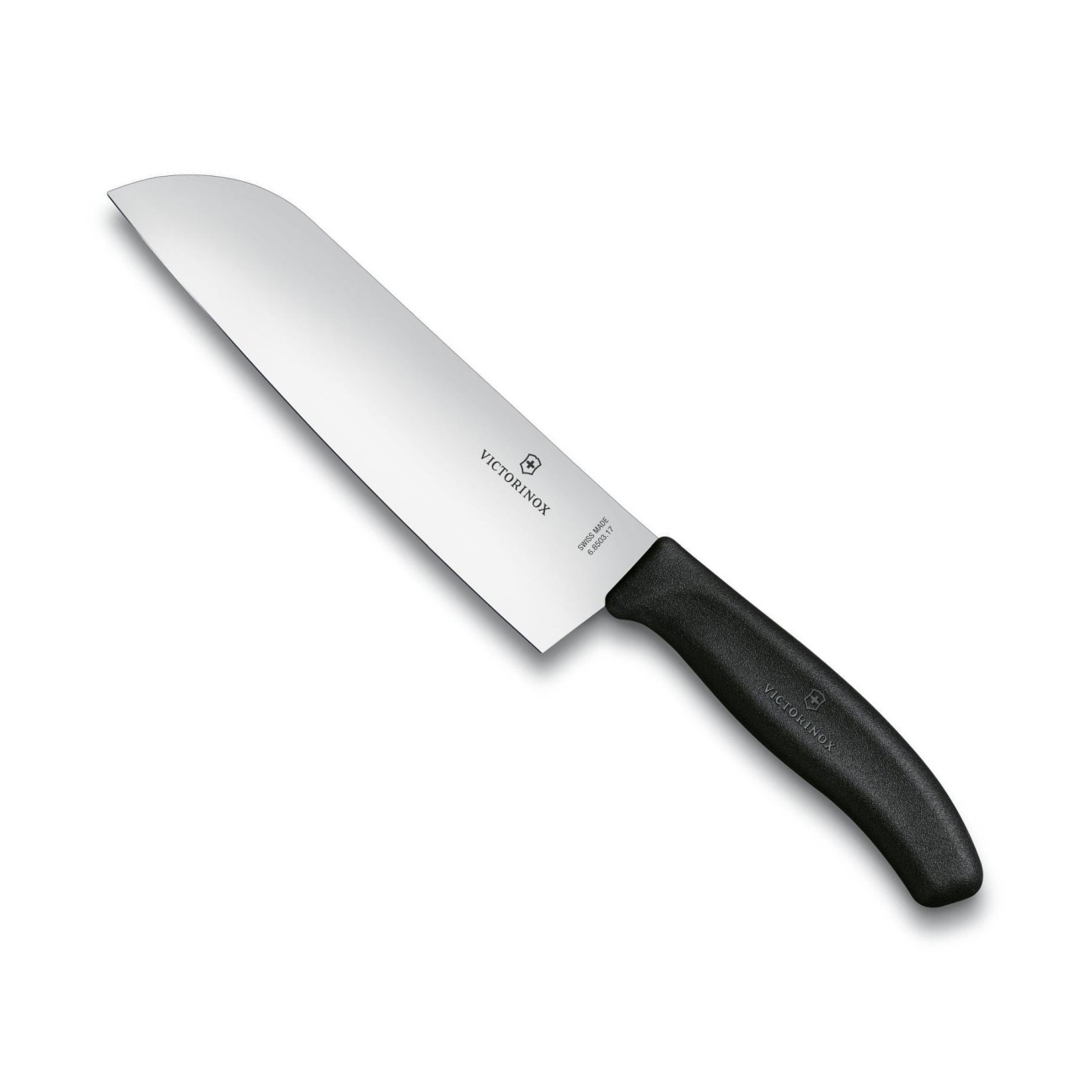 Japonský Nůž Santoku SWISS CLASSIC 17 cm černý - Victorinox