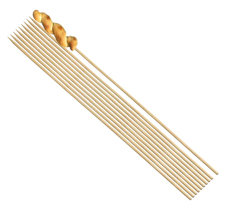 BBQ bambusové špejle, 10 ks - Küchenprofi
