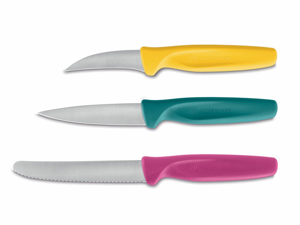 Sada kuchyňských nožů pastelová 3 ks CREATE COLLECTION-Wüsthof Dreizack Solingen