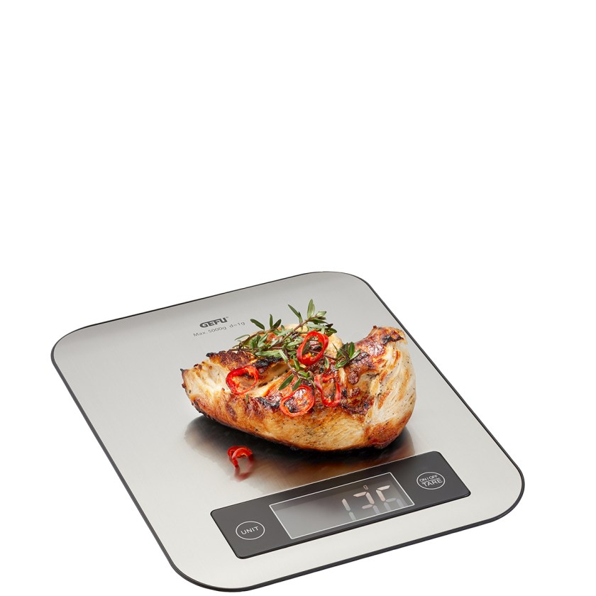 Kuchyňská váha SCORE, včetně aplikace nutriční analýzy - GEFU