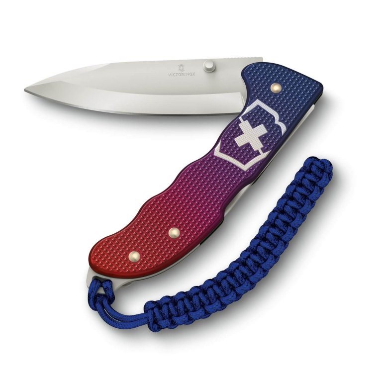 Kapesní nůž Evoke Alox Blue-Red, modročervený - Victorinox