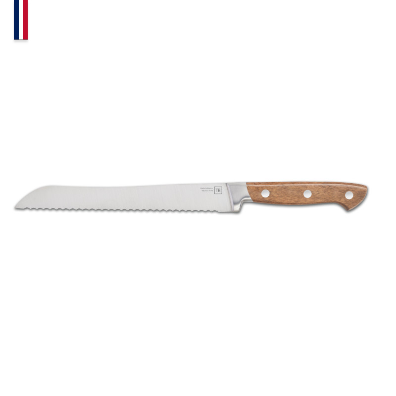 Nůž na chleba GEORGES WALNUT 20 cm - TB France