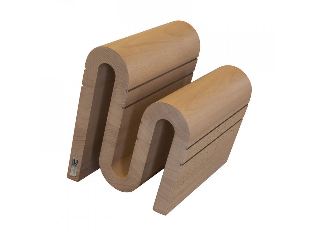 Blok magnetický Grand Prix Chicane bukové dřevo - ARTELEGNO