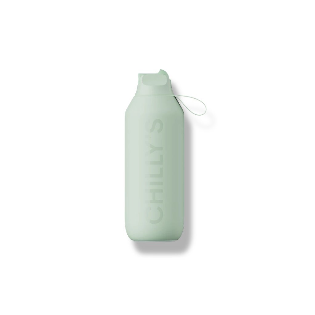 Termoláhev Chilly's Bottles - jemná zelená 500ml, edice Series 2 Flip
