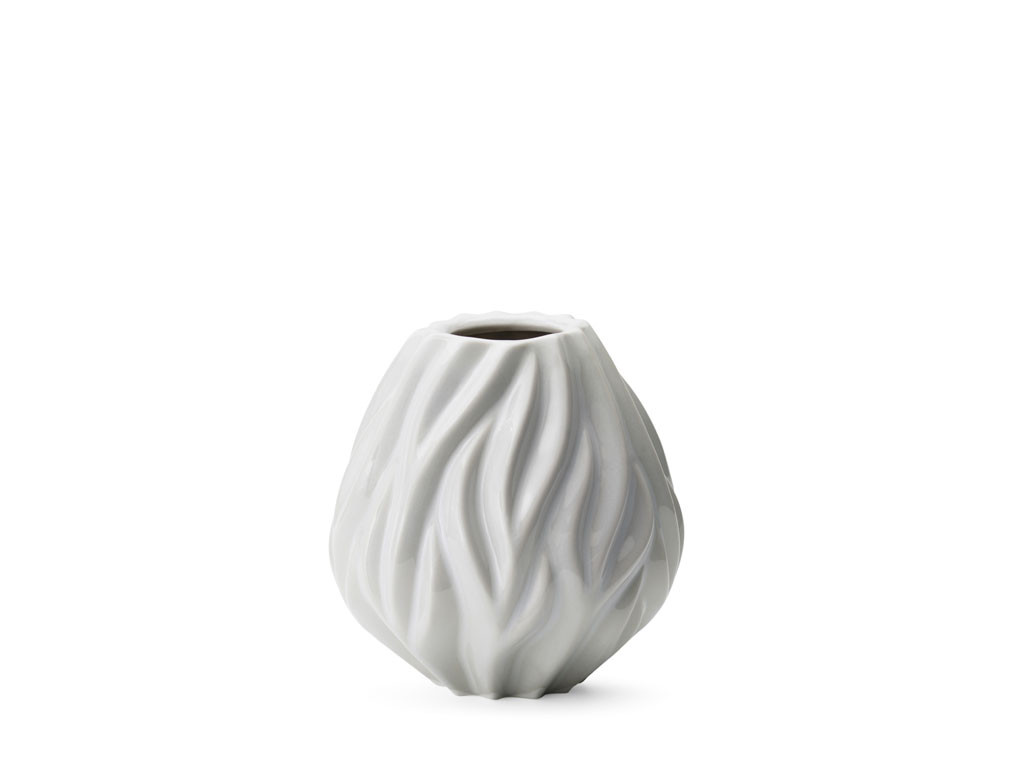 Porcelánová váza Flame 15 cm White - MORSØ