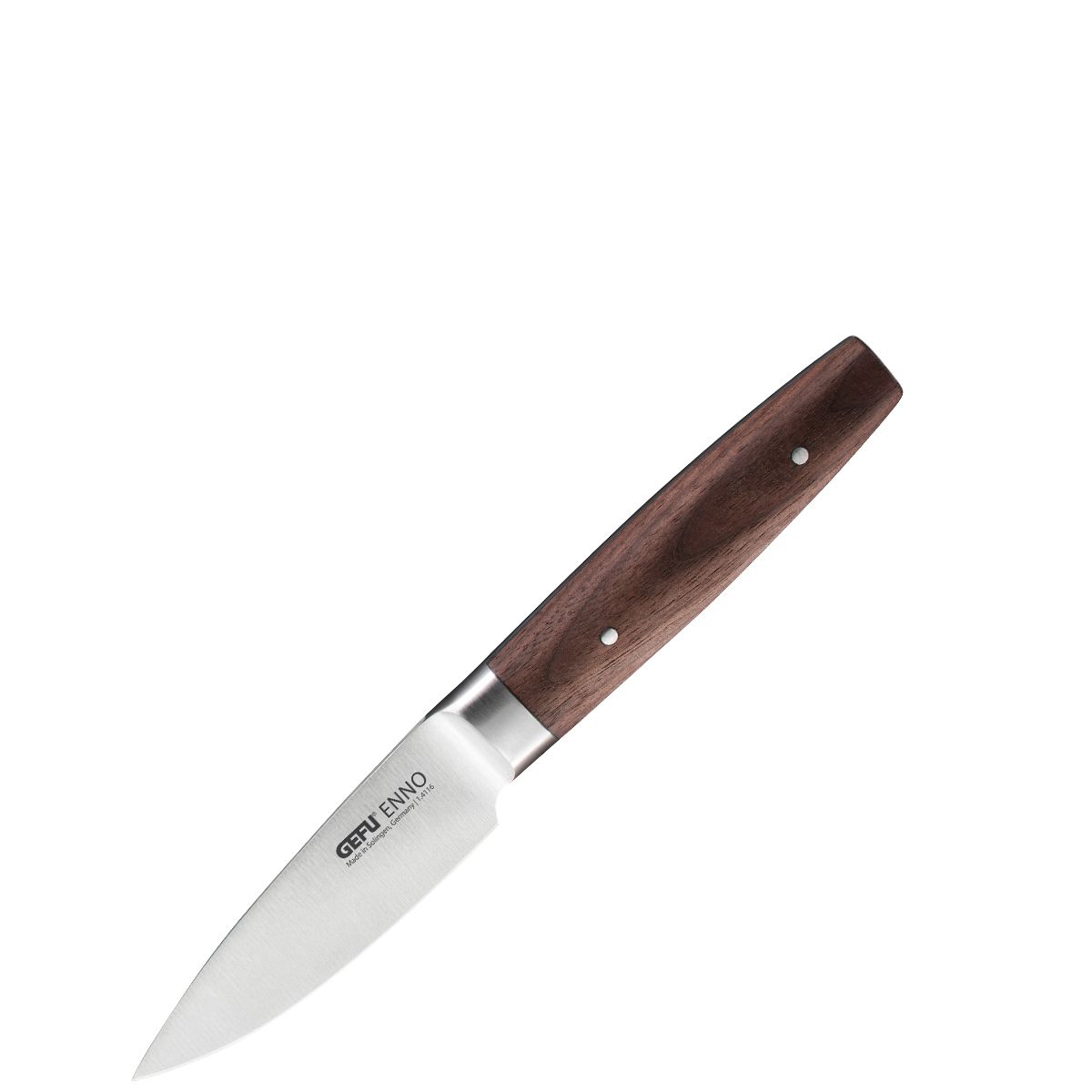 Nůž na zeleninu a ovoce ENNO, 9,5 cm, ořechové dřevo - GEFU Solingen