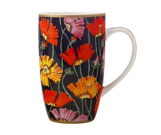 Porcelánový hrnek GREG IRVINE Poppy 420 ml - Maxwell&Williams