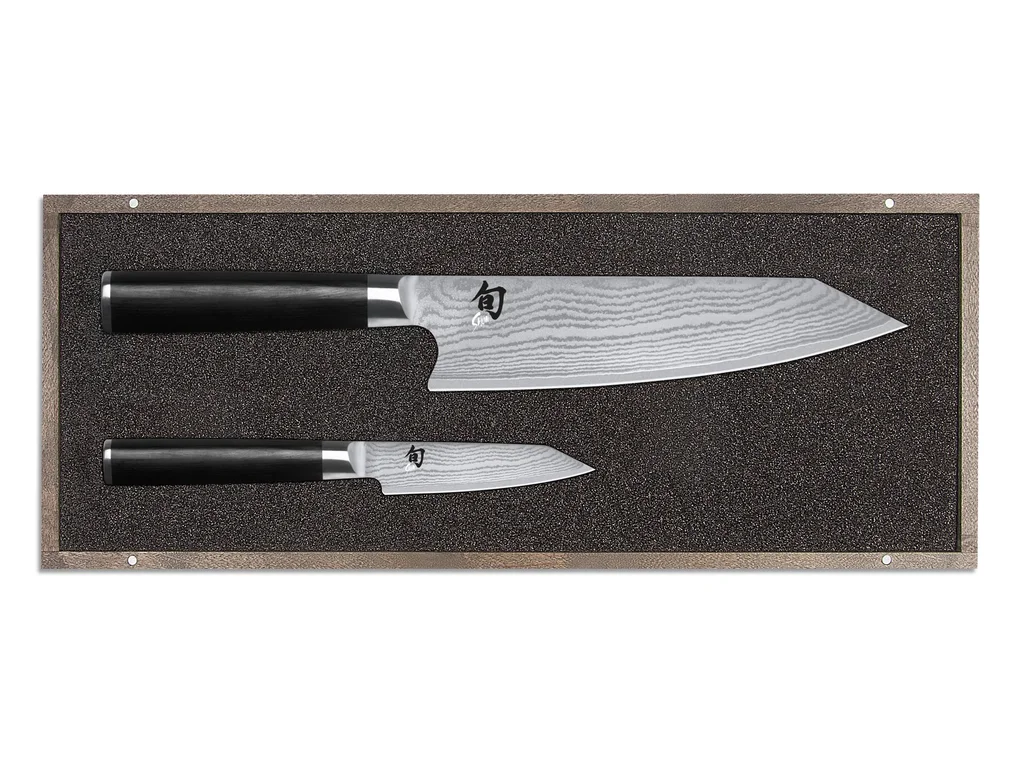 Sada dvou kuchyňských nožů Kiritsuke Kai SHUN CLASSIC - KAI