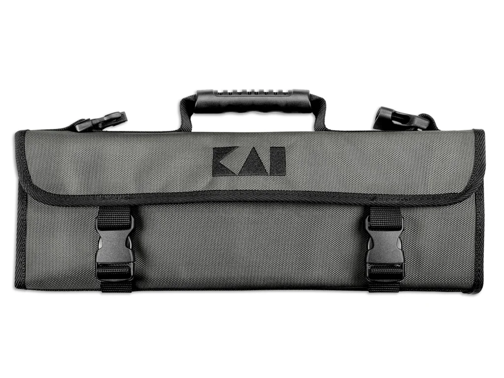 Sada pěti japonských nožů s kuchařskou mapou Kai WASABI BLACK - KAI