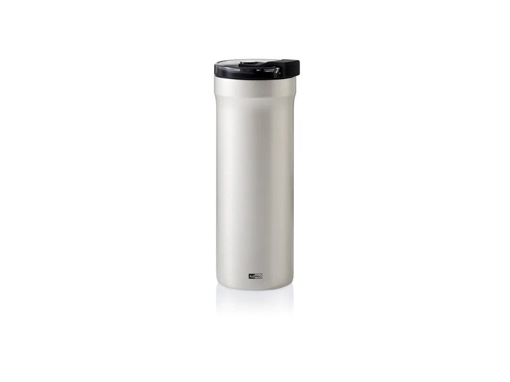 Termohrnek Ad Hoc PULSE světle šedý 500 ml - AdHoc
