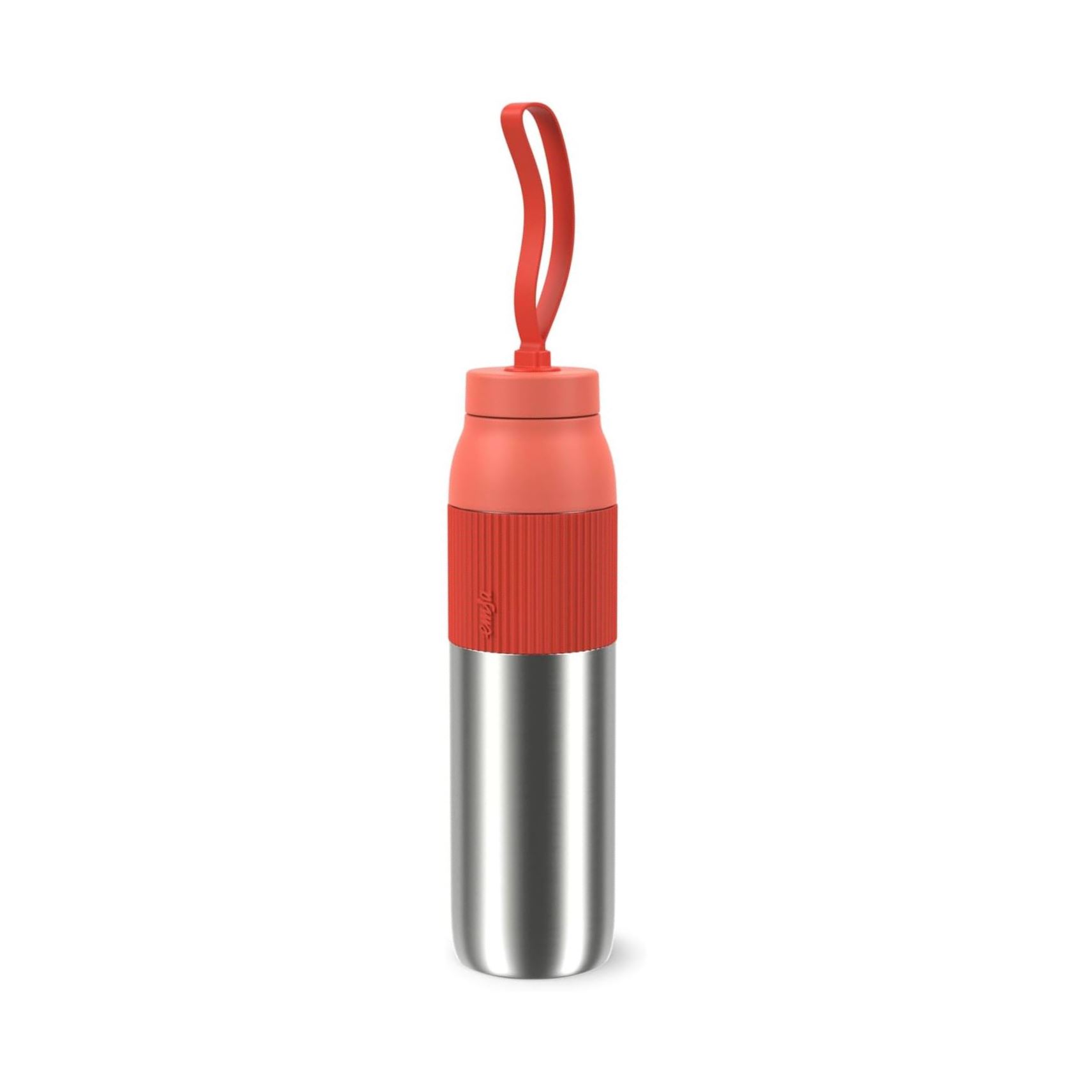 Izolovaná láhev na vodu Twist Bottle, šroubovací uzávěr, oranžová - Emsa