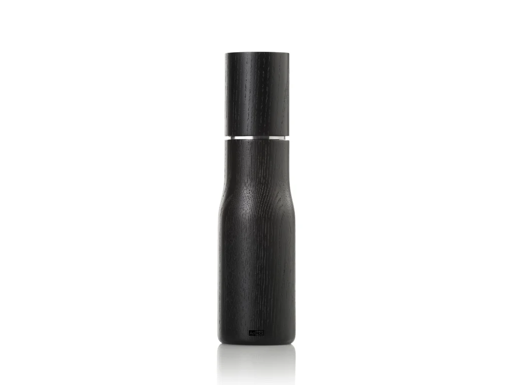 Mlýnek na sůl nebo pepř Ad Hoc LEVO, jasan černý 21 cm - AdHoc
