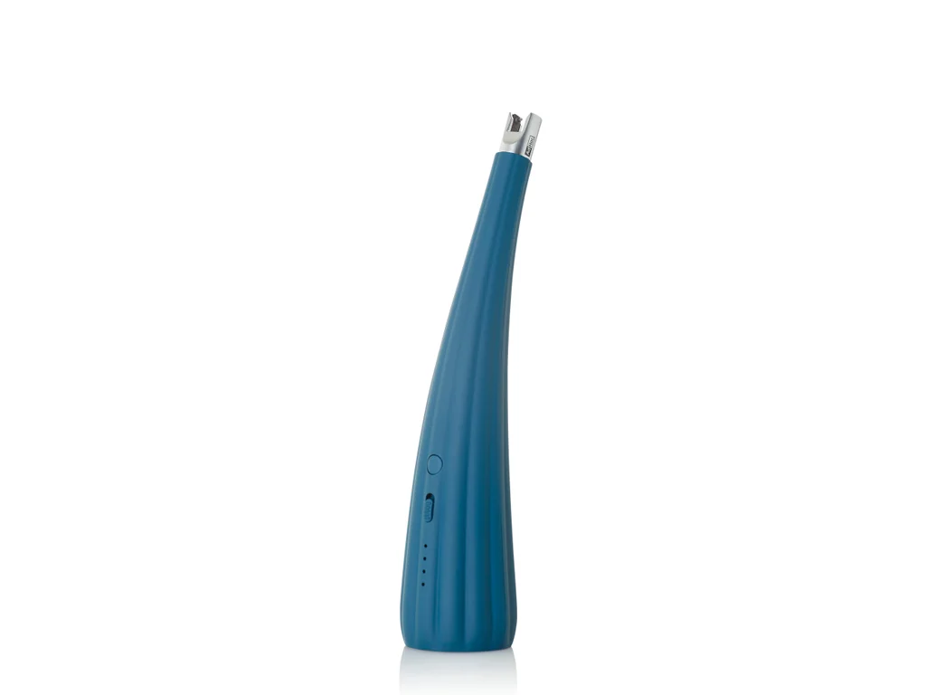 Elektrický stolní zapalovač Ad Hoc ARC kabel USB modrý/plast/nerez - AdHoc