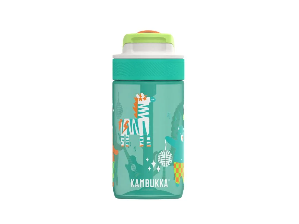 Láhev pro děti Lagoon 400 ml Disco Zoo - Kambukka