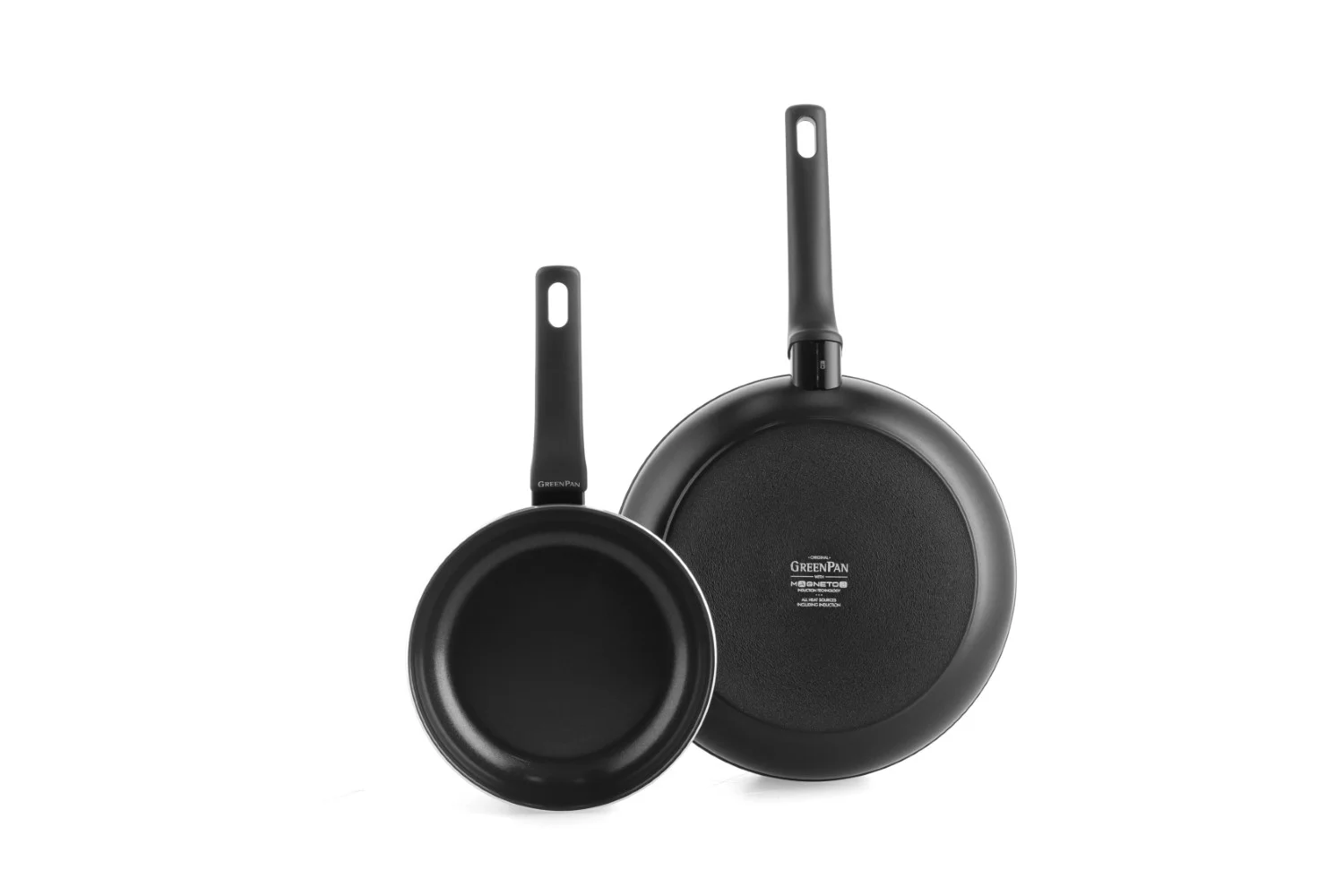 Sada dvou pánví ESSENCE, 20 + 28 cm, černá - GreenPan