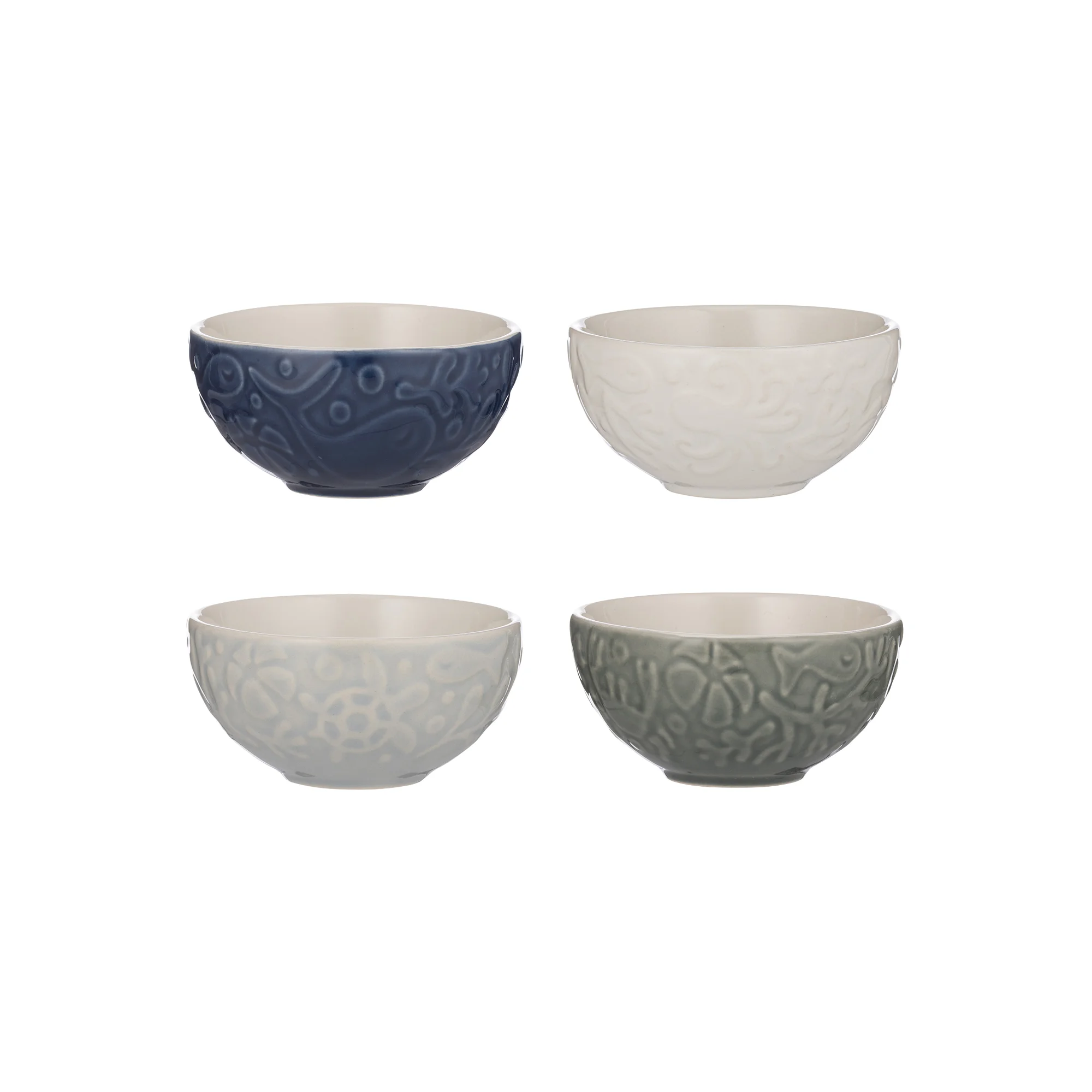 Set 4 mini misek Nautical, 175 ml - MASON CASH