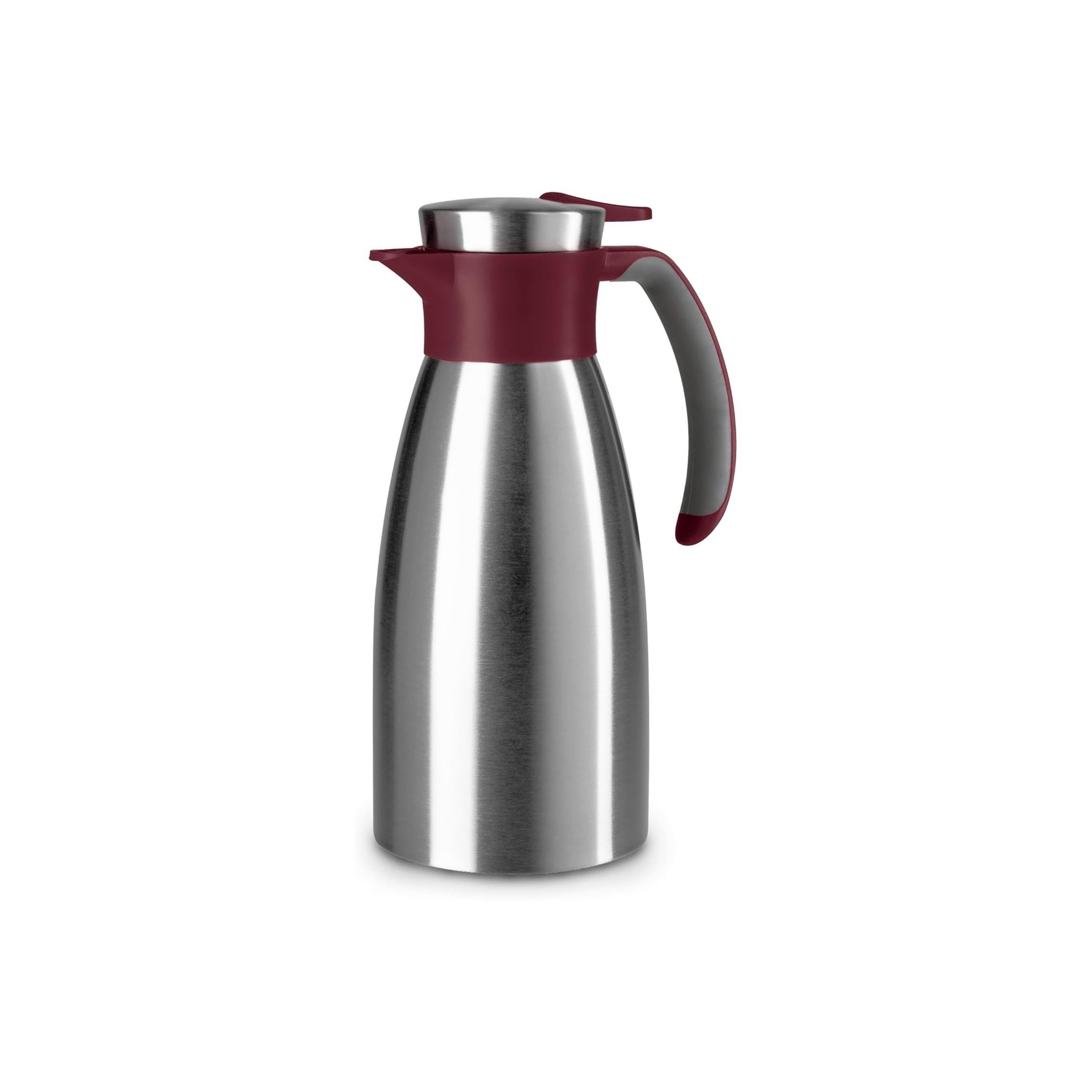 Vakuová konvice SOFT GRIP 1,0l červená - Emsa