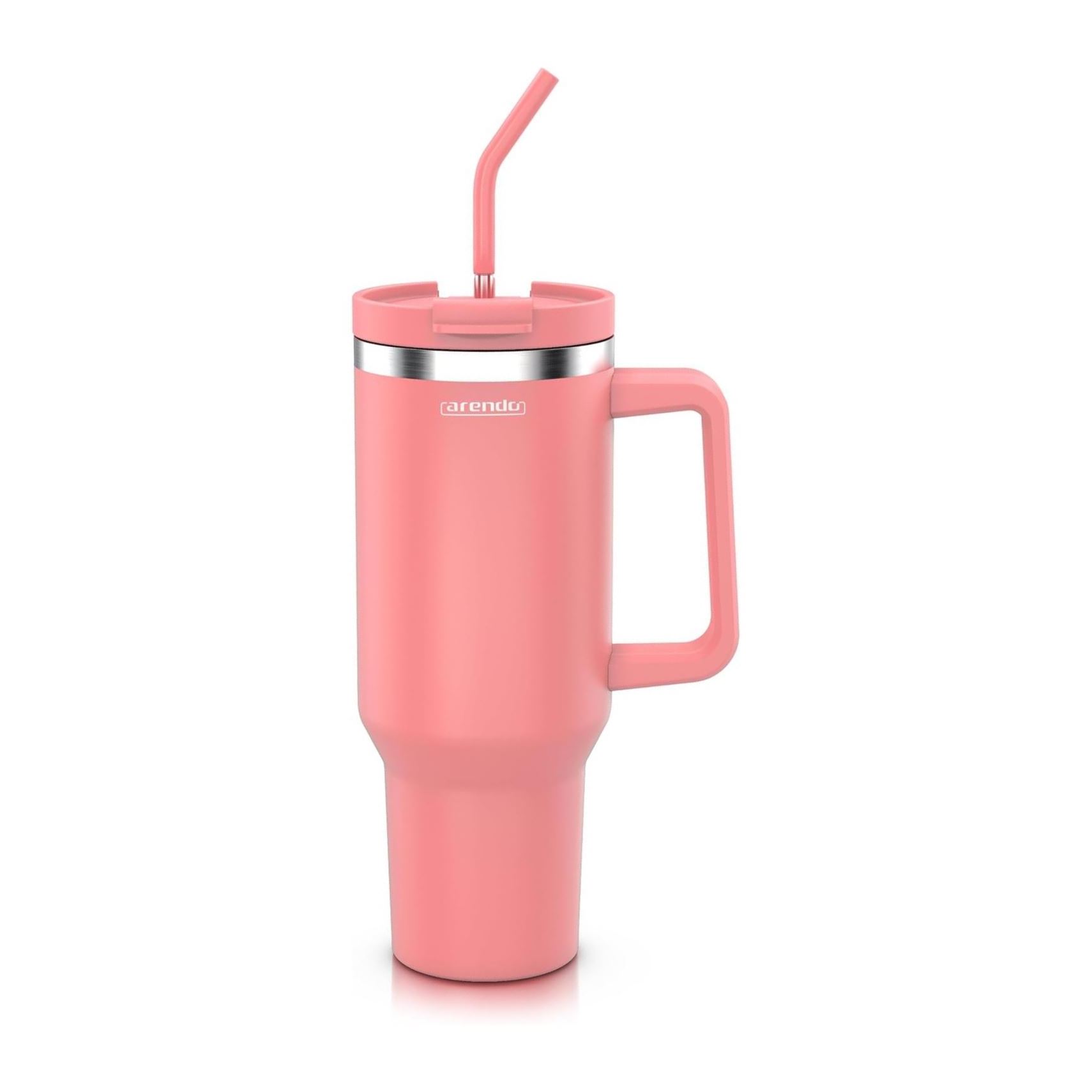Termohrnek Quencher TRAVEL MUG Tumbler 1,2 l, Korál - ARENDO