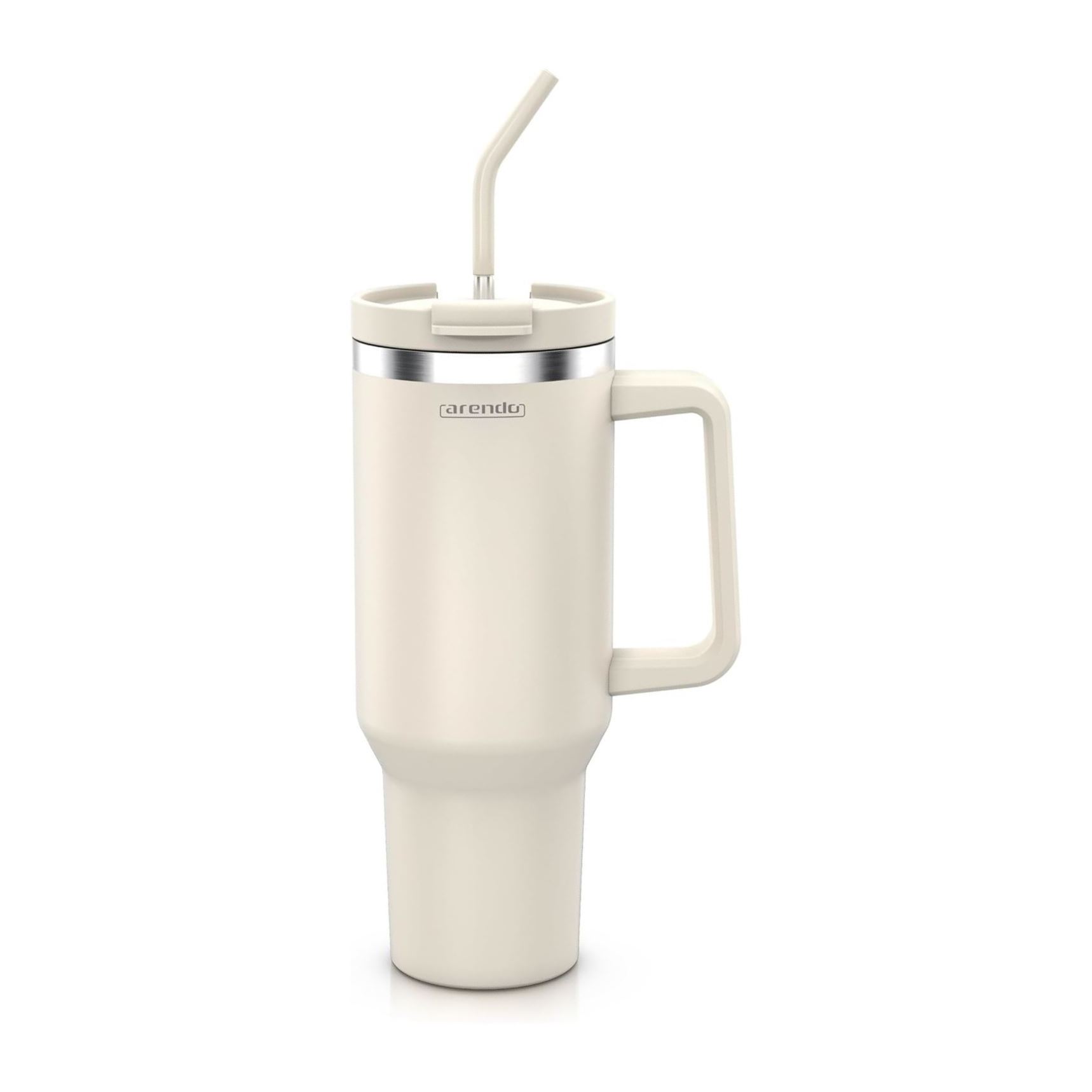 Termohrnek Quencher TRAVEL MUG Tumbler 1,2 l, béžový - ARENDO