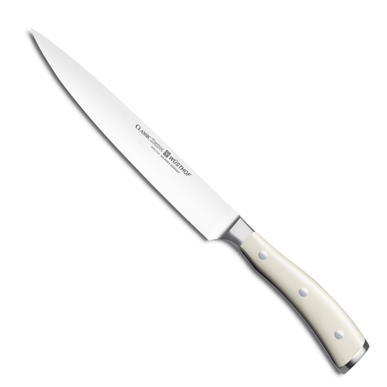 Nůž na šunku CLASSIC IKON Creme White 20 cm - Wüsthof Dreizack Solingen