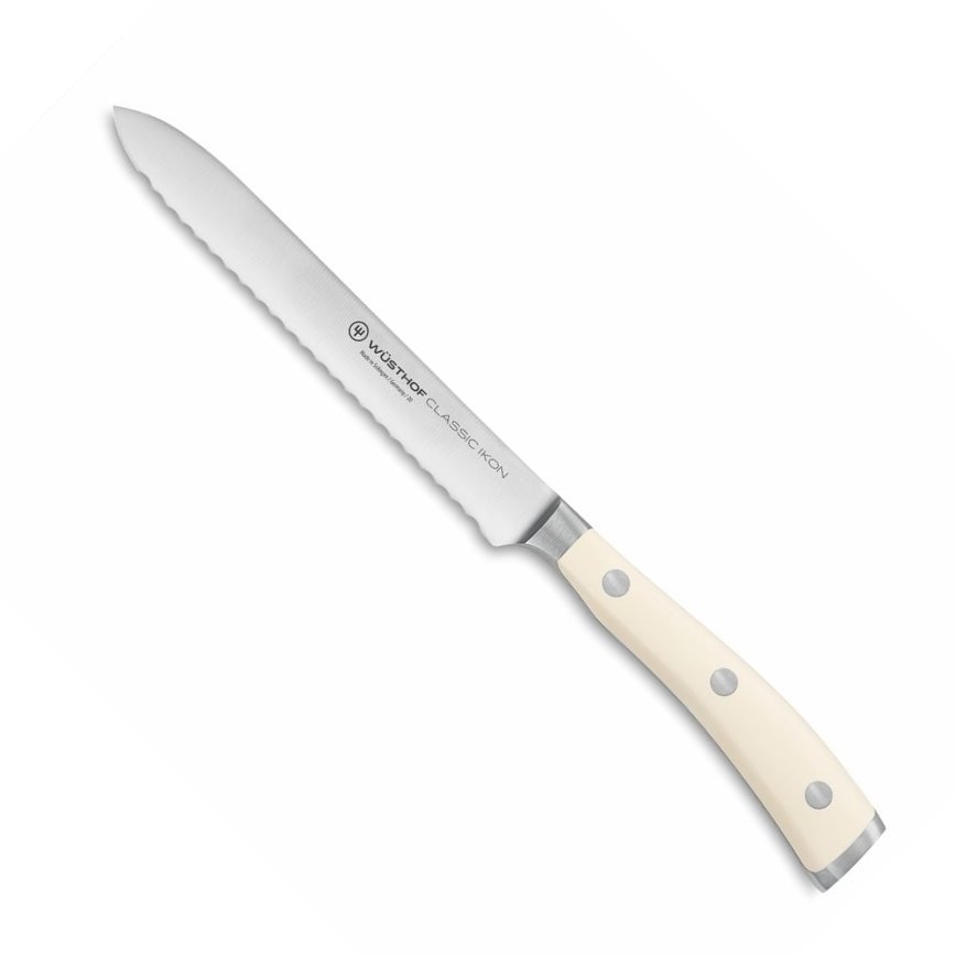 Nakrajovací nůž CLASSIC IKON Creme White 14 cm - Wüsthof Dreizack Solingen