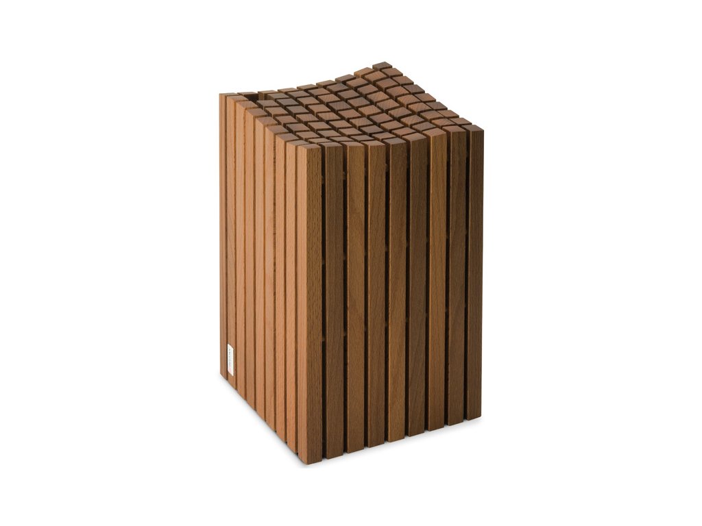 Blok na nože hnědý, na 13ks, termo bukové dřevo - Wüsthof Dreizack Solingen
