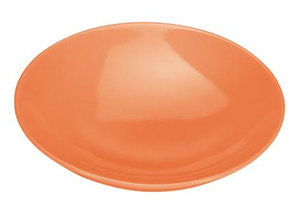 Fotografie COLOURS Polévkový talíř 6ks oranžový - Carlo Giannini